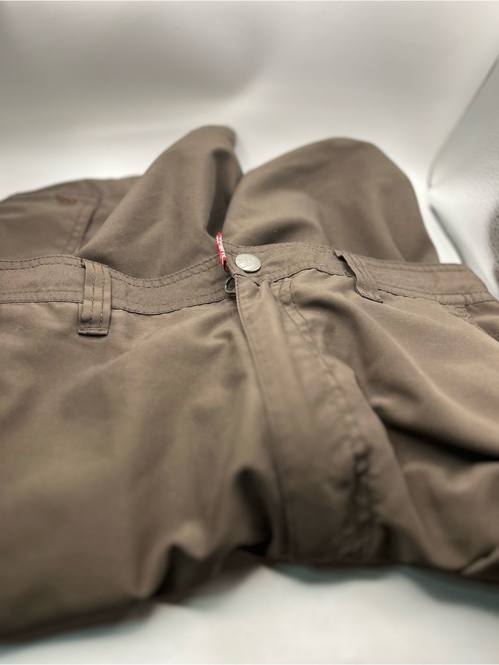 Quiksilver Men's Khaki Straight-Leg Chinos